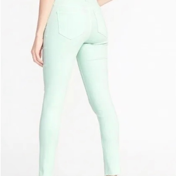 BOGO! ❤️Old Navy❤️ Mint Rockstar Jeans - Picture 2 of 11